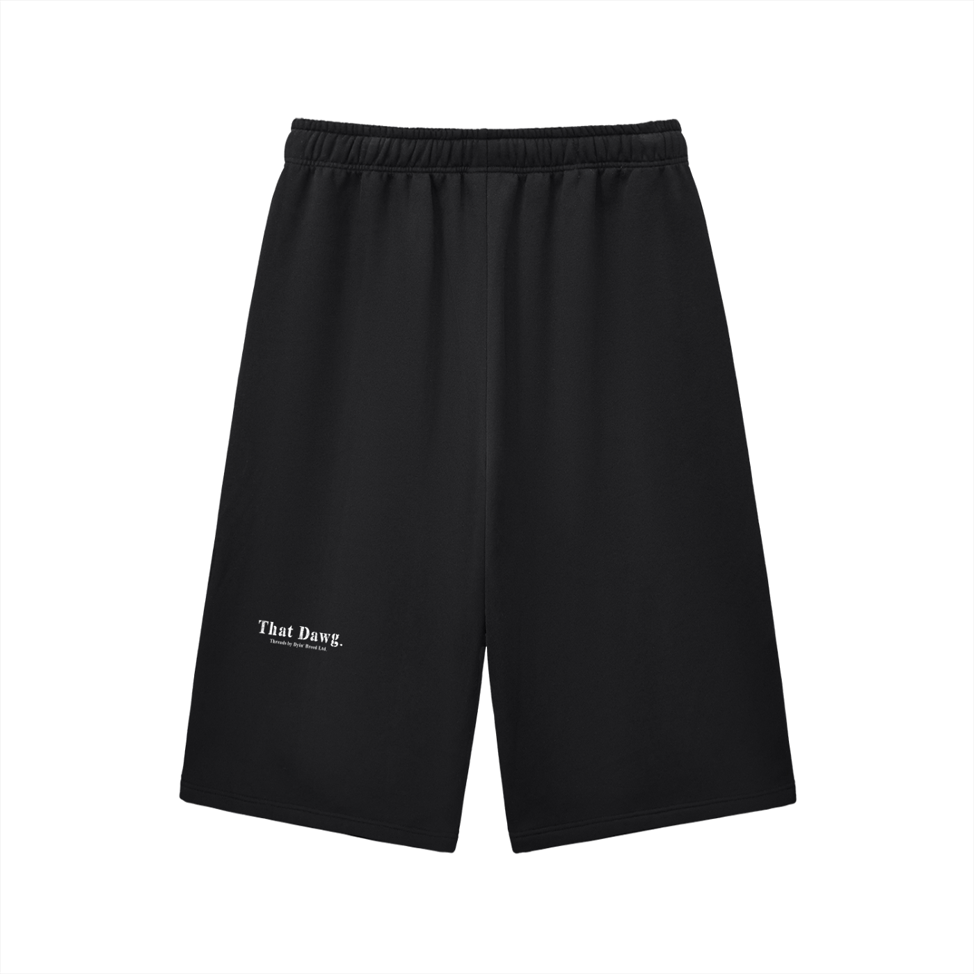 "THREADS TO RICHES." 3 Quarter shorts