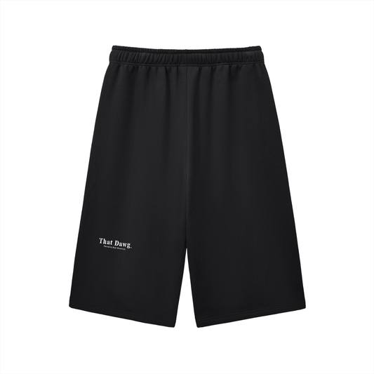 "THREADS TO RICHES." 3 Quarter shorts