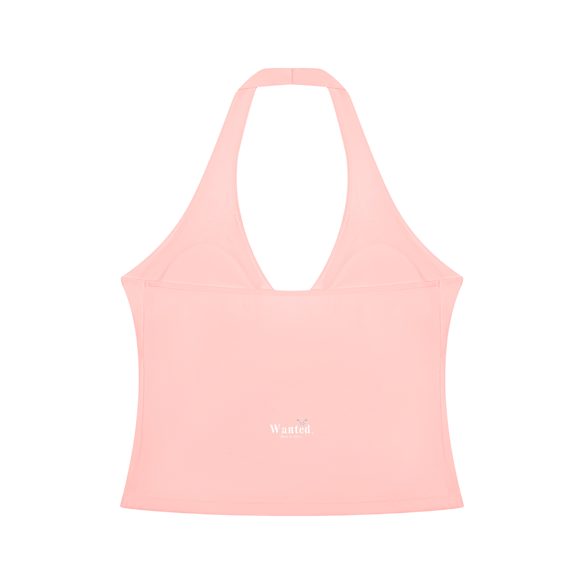 Women’s "WANTED." Halter Yoga Tank Top