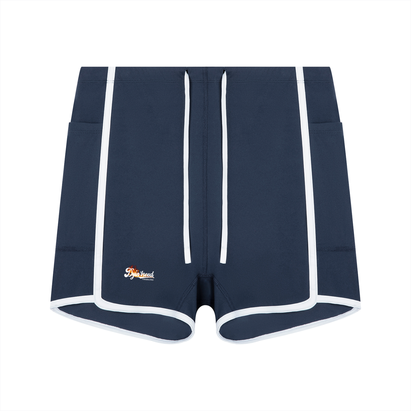 Women's High Rise "BALLPARK." Yoga Shorts