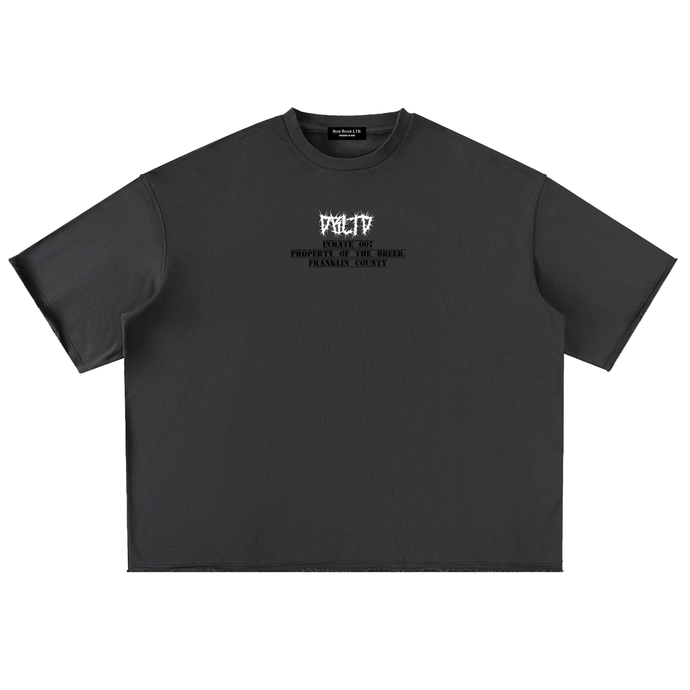 "FREE THE GUYS." Rolled Hem Half Sleeve Tee