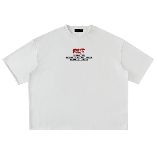 "FREE THE GUYS." Rolled Hem Half Sleeve Tee
