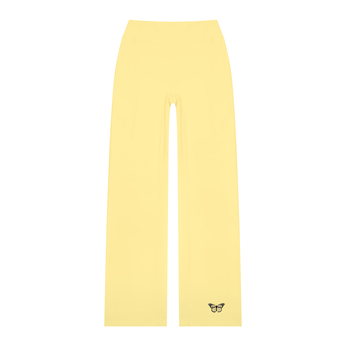 Women's "WANTED." High Waisted Straight Leg Yoga pants