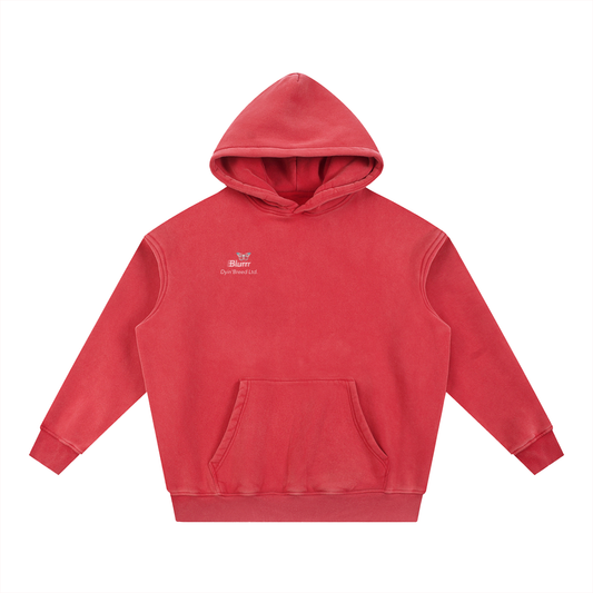 Faded "Blurrr. x 270." Oversize Hoodie