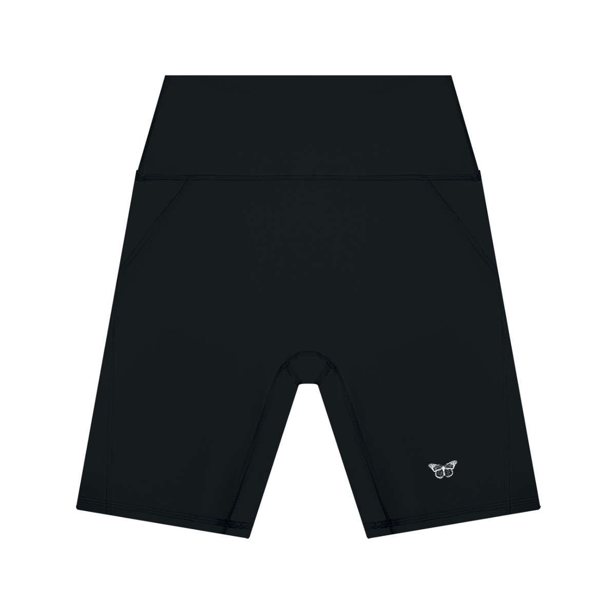 Women’s Lycra "WANTED." High Waisted Yoga Shorts