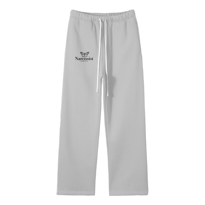 "NARCISSIST" Gray Sweatpants