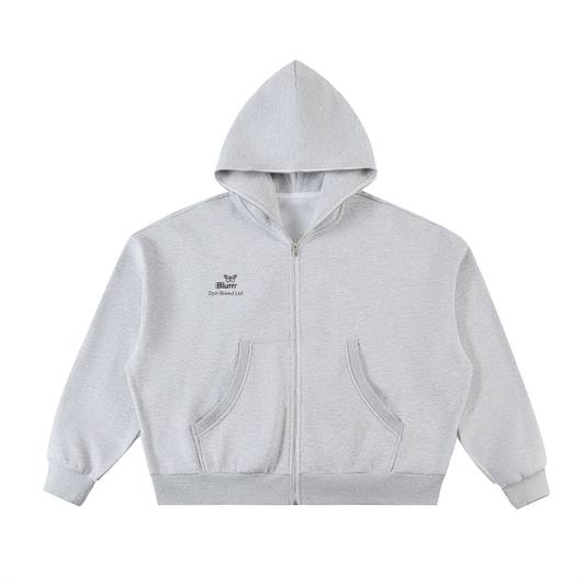 "JUST BE YOU." Full-Zip Box Fit Hoodie
