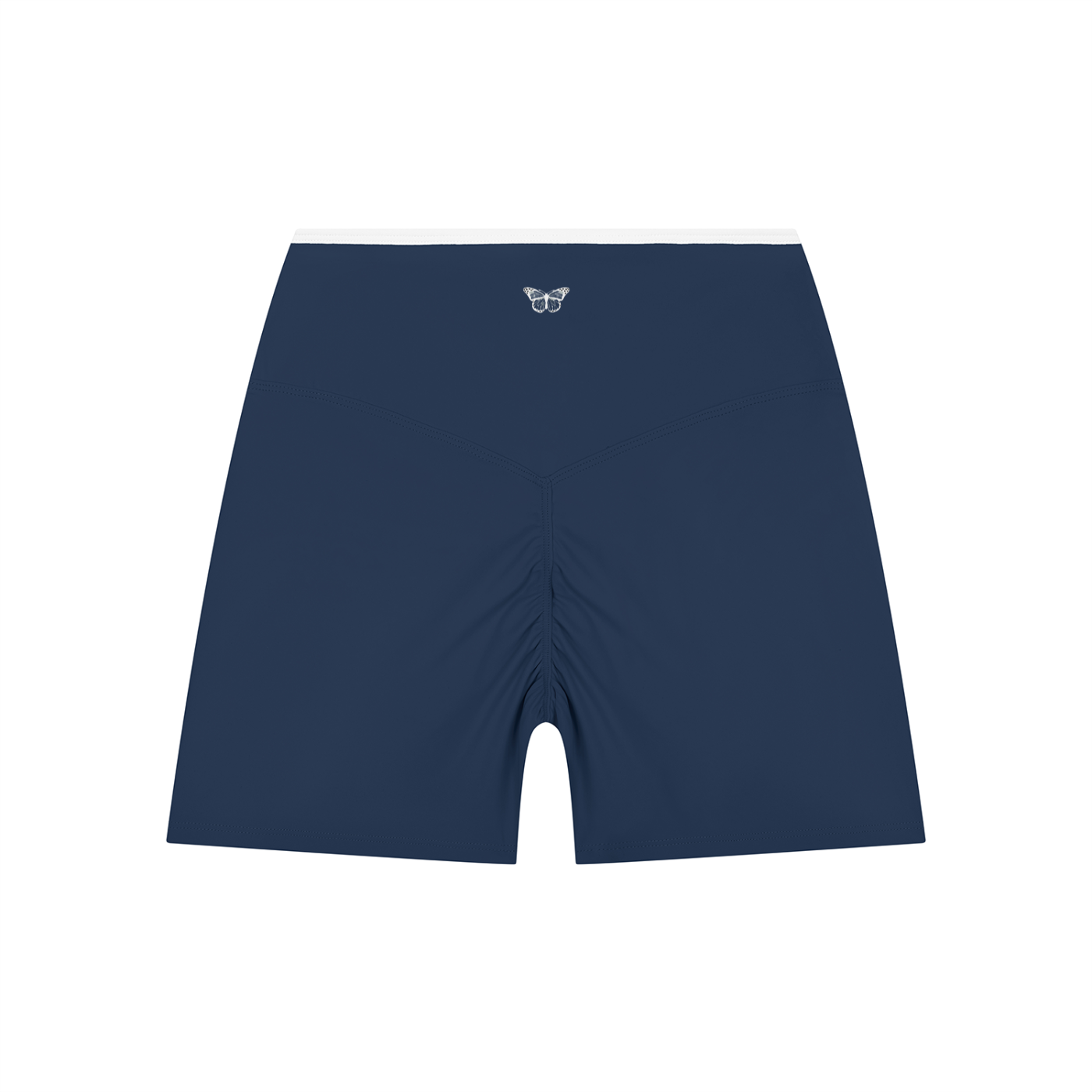 Women’s "BALLPARK." High Rise Color Block Yoga Shorts