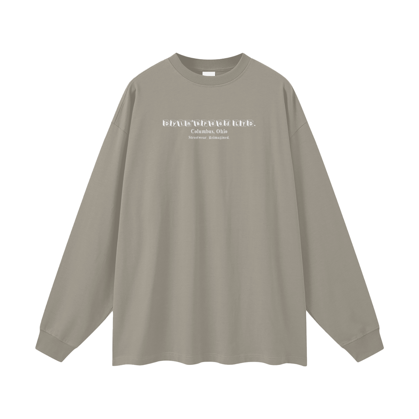 "BUILDING BLOCKS." Long Sleeve Tee