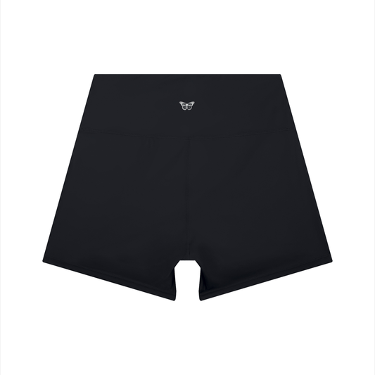 Women’s "BALLPARK." High-Waist Color Block Yoga Shorts