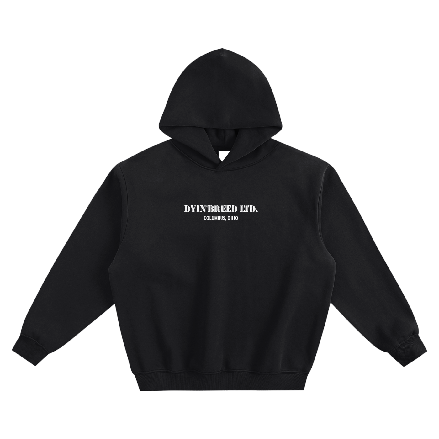 Fleece "ARMY." Box Fit Hoodie