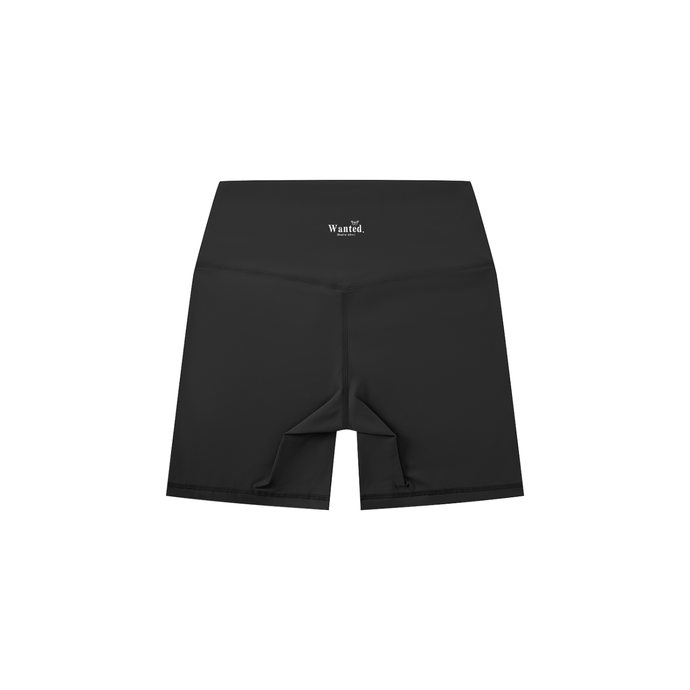 Women's High-Waisted "WANTED." Biker Shorts