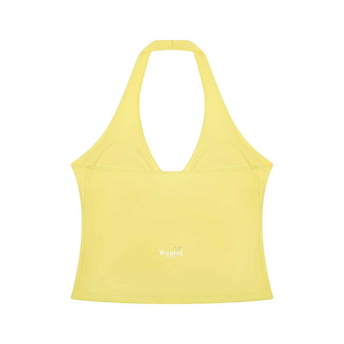 Women’s "WANTED." Halter Yoga Tank Top