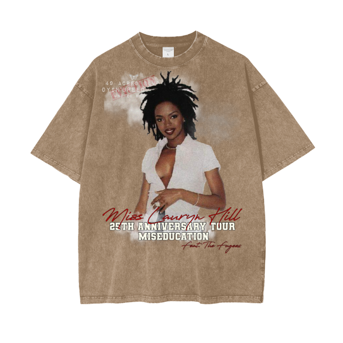 Miss Lauryn Oversized Snow Wash Tee