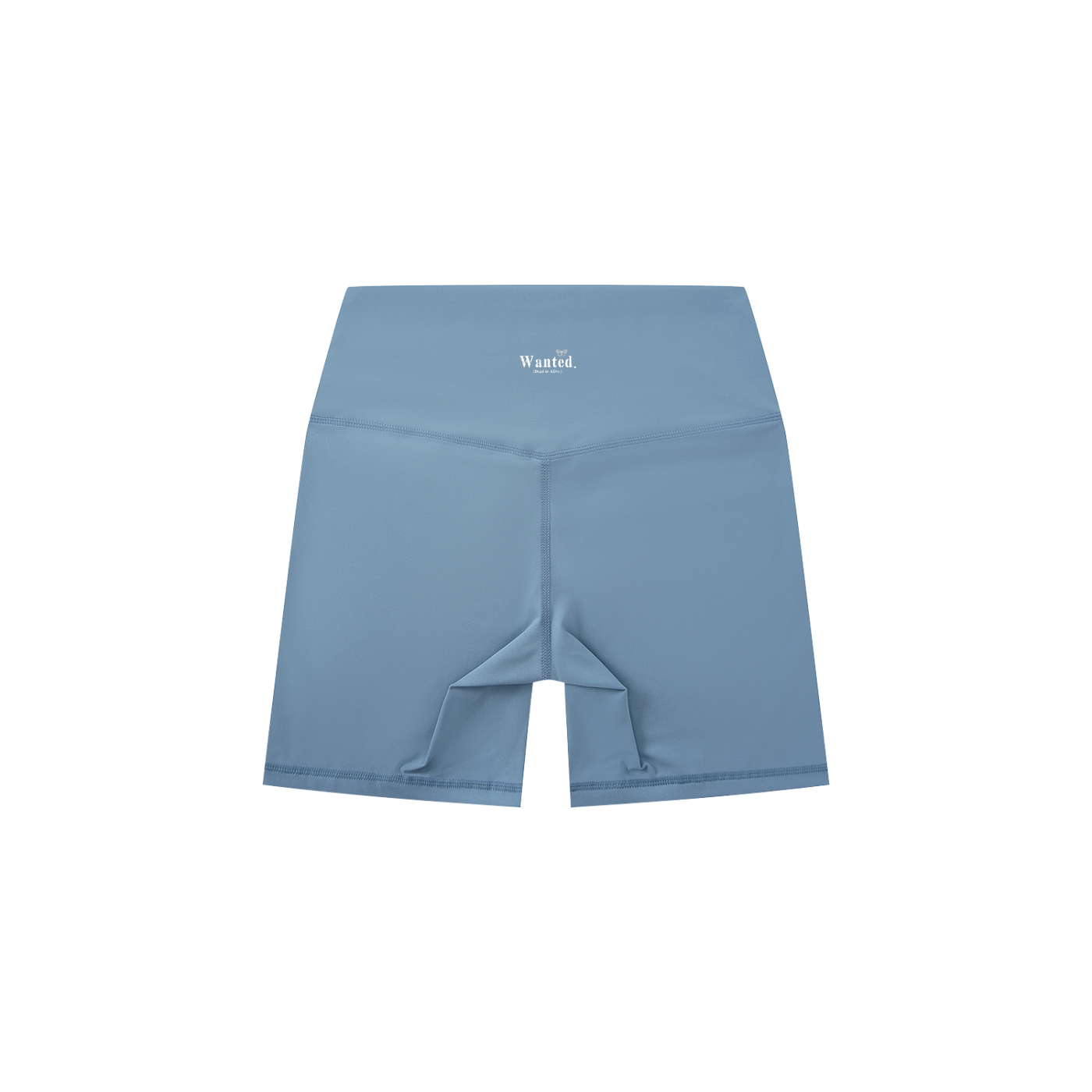 Women's High-Waisted "WANTED." Biker Shorts