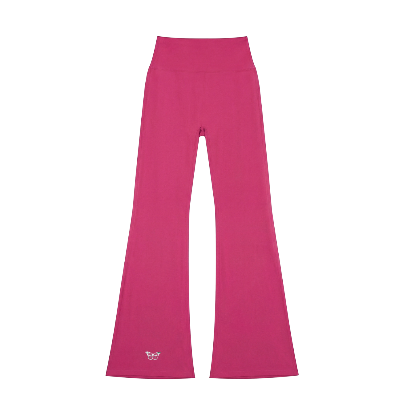 Women's "WANTED." High-Waisted Flare Leggings