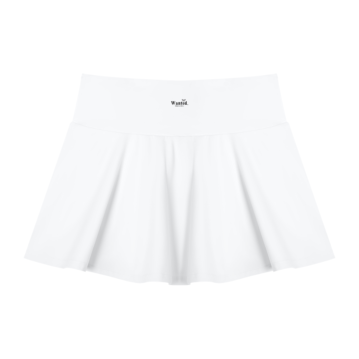 Women’s Pleated "WANTED." Skirt