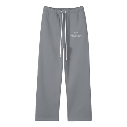 "Butterfly Effect" Solid Color Sweatpants (Straight Leg)