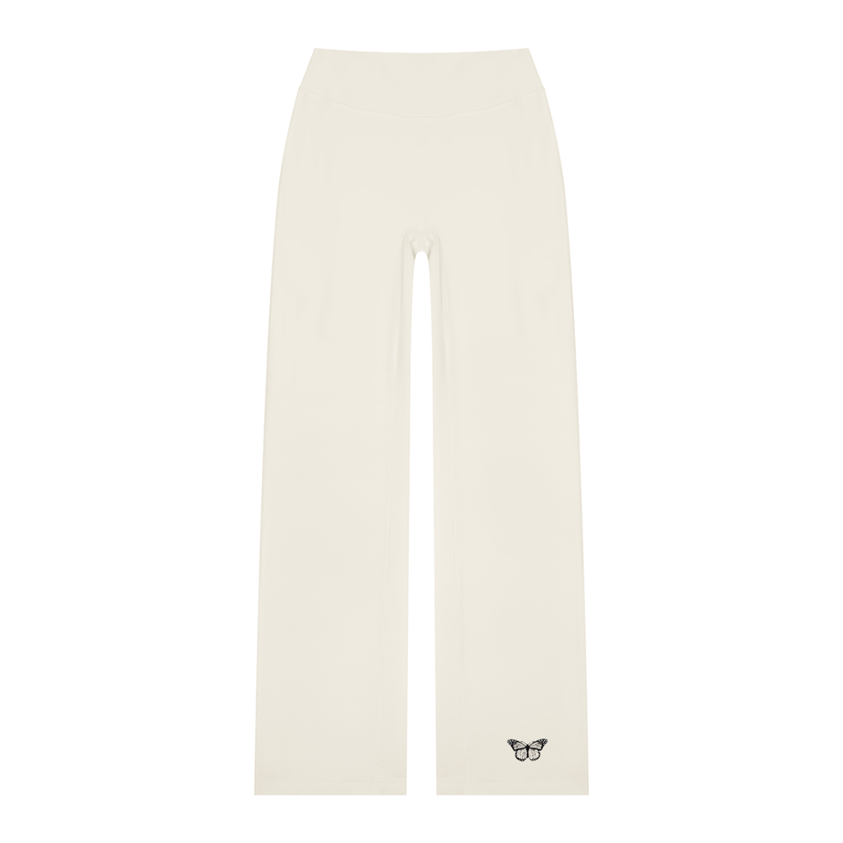 Women's "WANTED." High Waisted Straight Leg Yoga pants