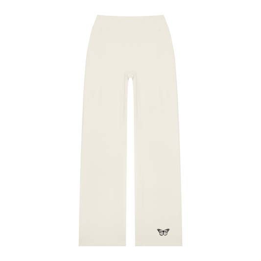 Women's "WANTED." High Waisted Straight Leg Yoga pants