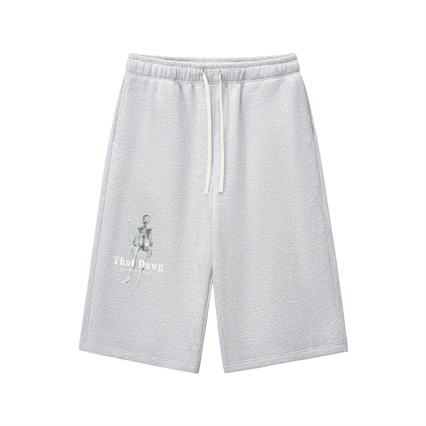 "THAT DAWG." Three-quarter Sweatshorts