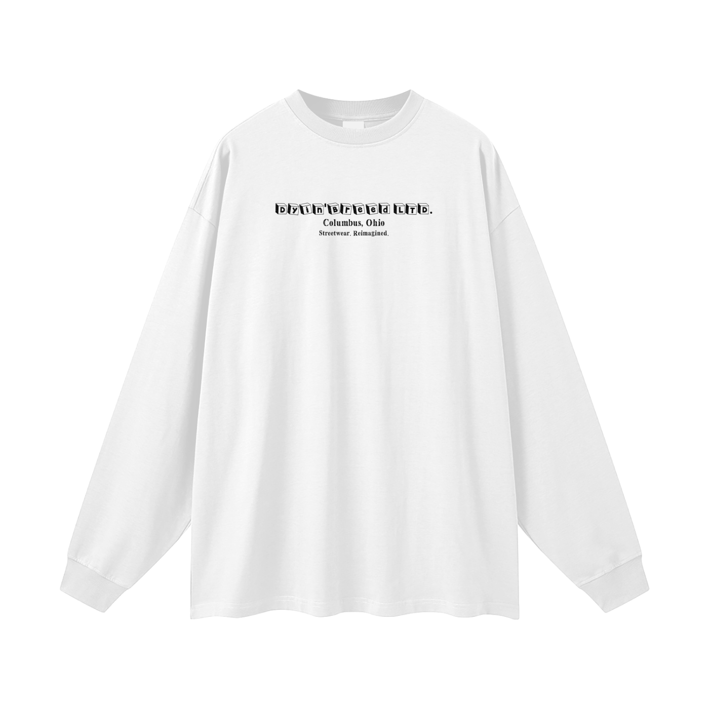 "BUILDING BLOCKS." Long Sleeve Tee