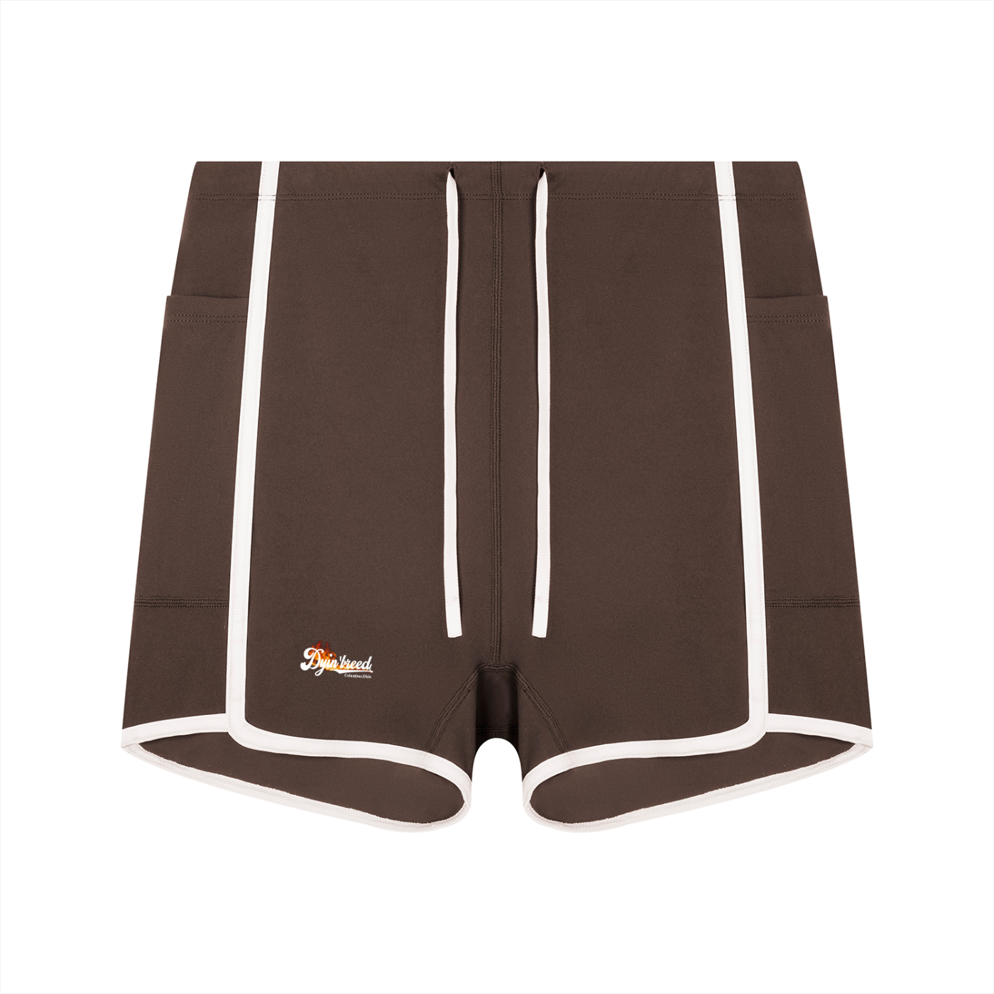 Women's High Rise "BALLPARK." Yoga Shorts