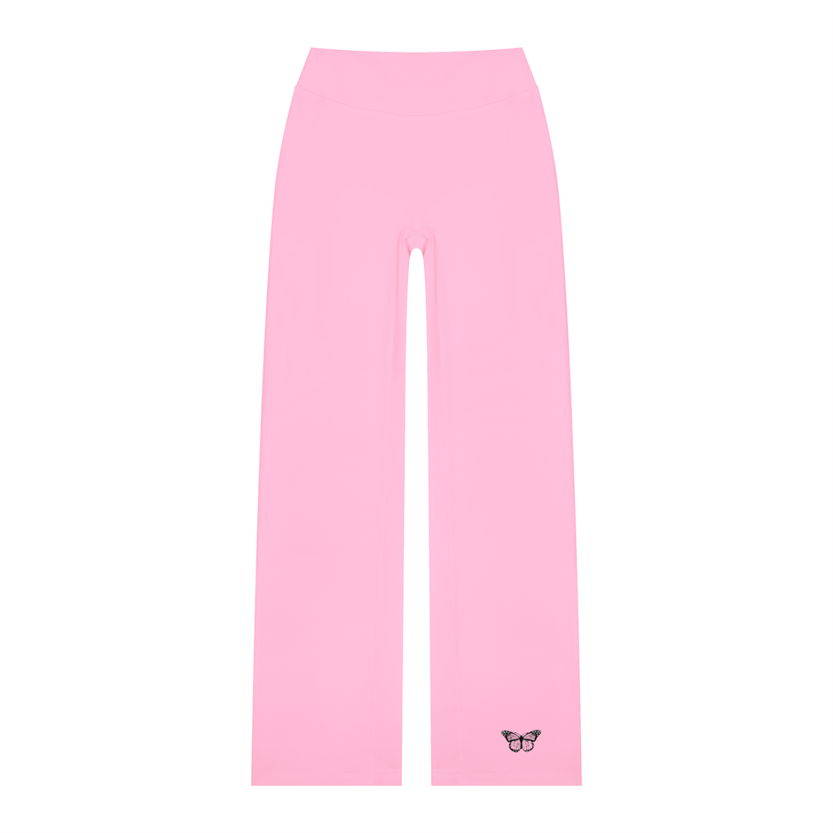 Women's "WANTED." High Waisted Straight Leg Yoga pants