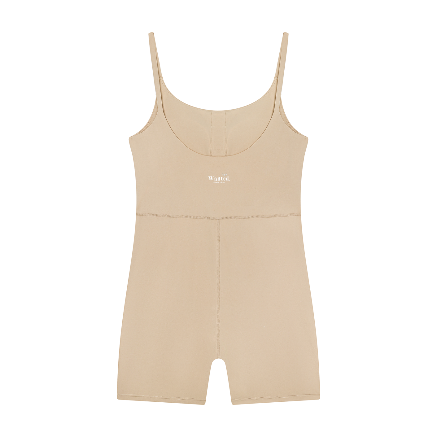 Women’s “WANTED.” U-Neck Yoga Romper