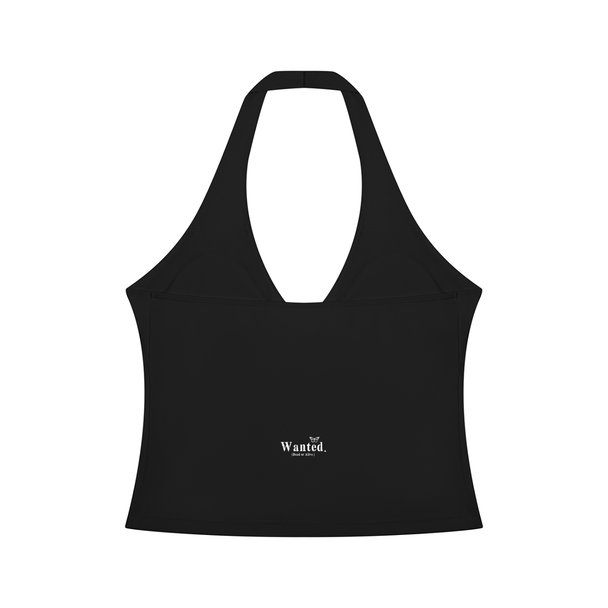 Women’s "WANTED." Halter Yoga Tank Top
