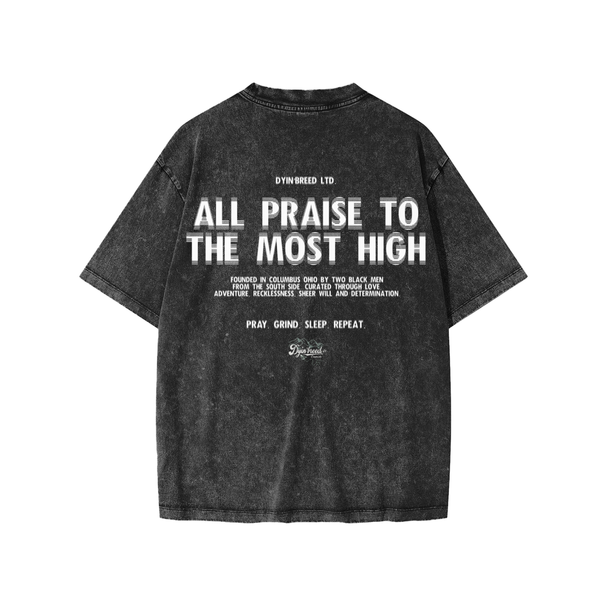 Washed "ALL PRAISE." Kids' Tee