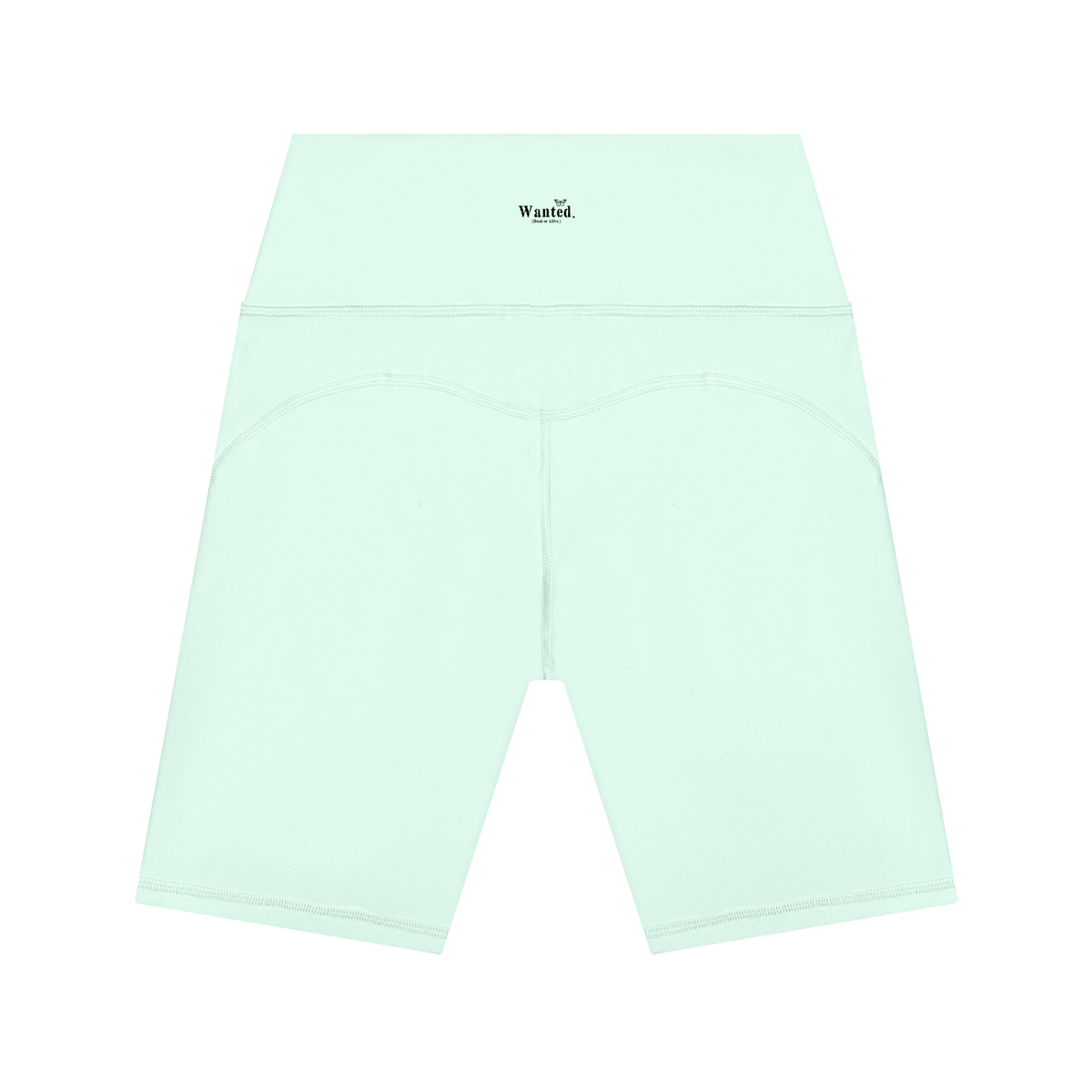 Women’s Lycra "WANTED." High Waisted Yoga Shorts
