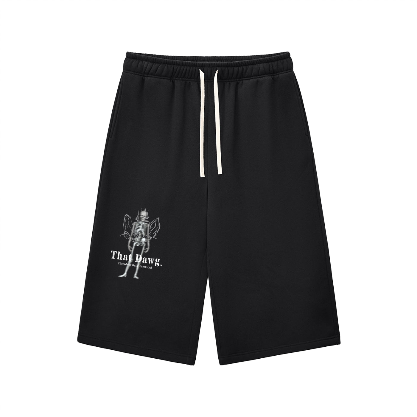 "THAT DAWG." Three-quarter Sweatshorts