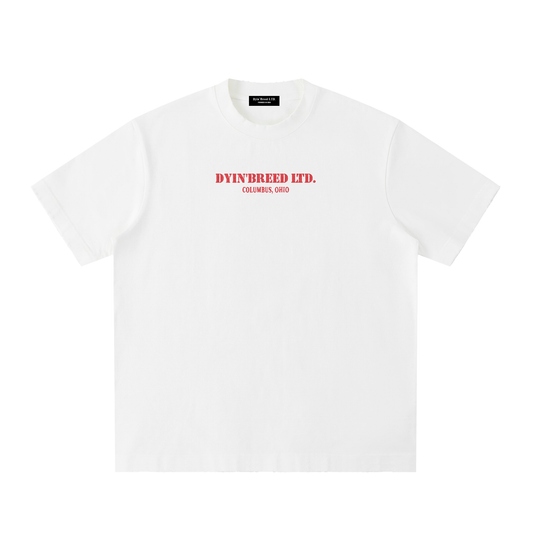 Vintage Heavyweight "ARMY." Tee (Red)