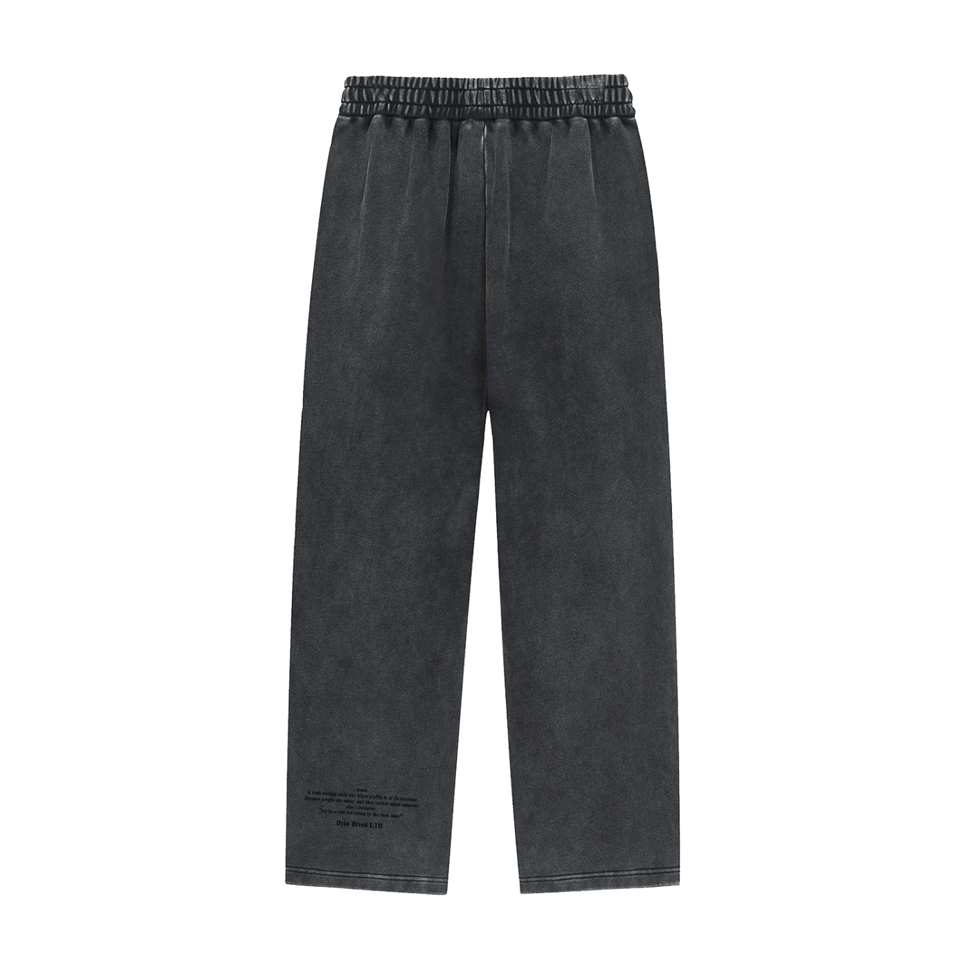 Washed Heavyweight "RUSH HOUR." Sweatpants