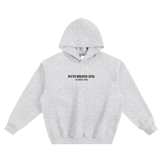 Fleece "ARMY." Box Fit Hoodie