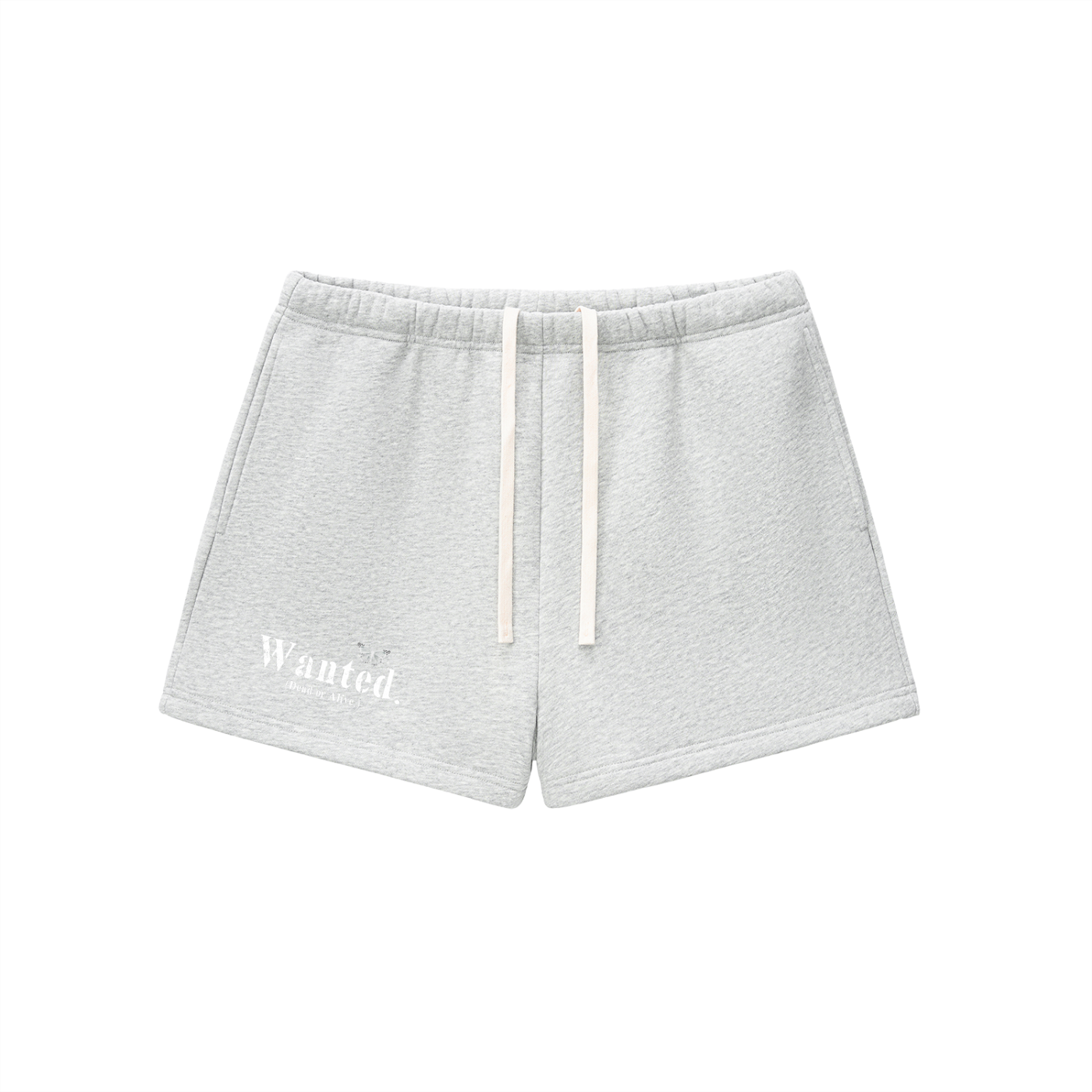 Women's Fleece "WANTED." Sweatshorts