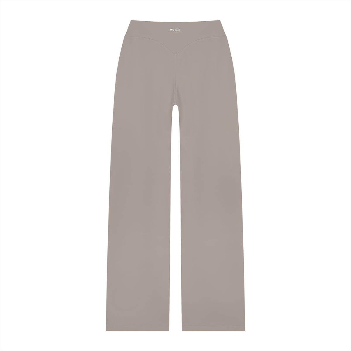Women's "WANTED." High Waisted Straight Leg Yoga pants