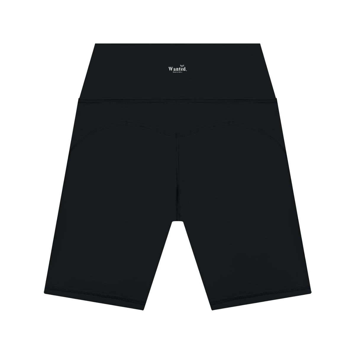 Women’s Lycra "WANTED." High Waisted Yoga Shorts