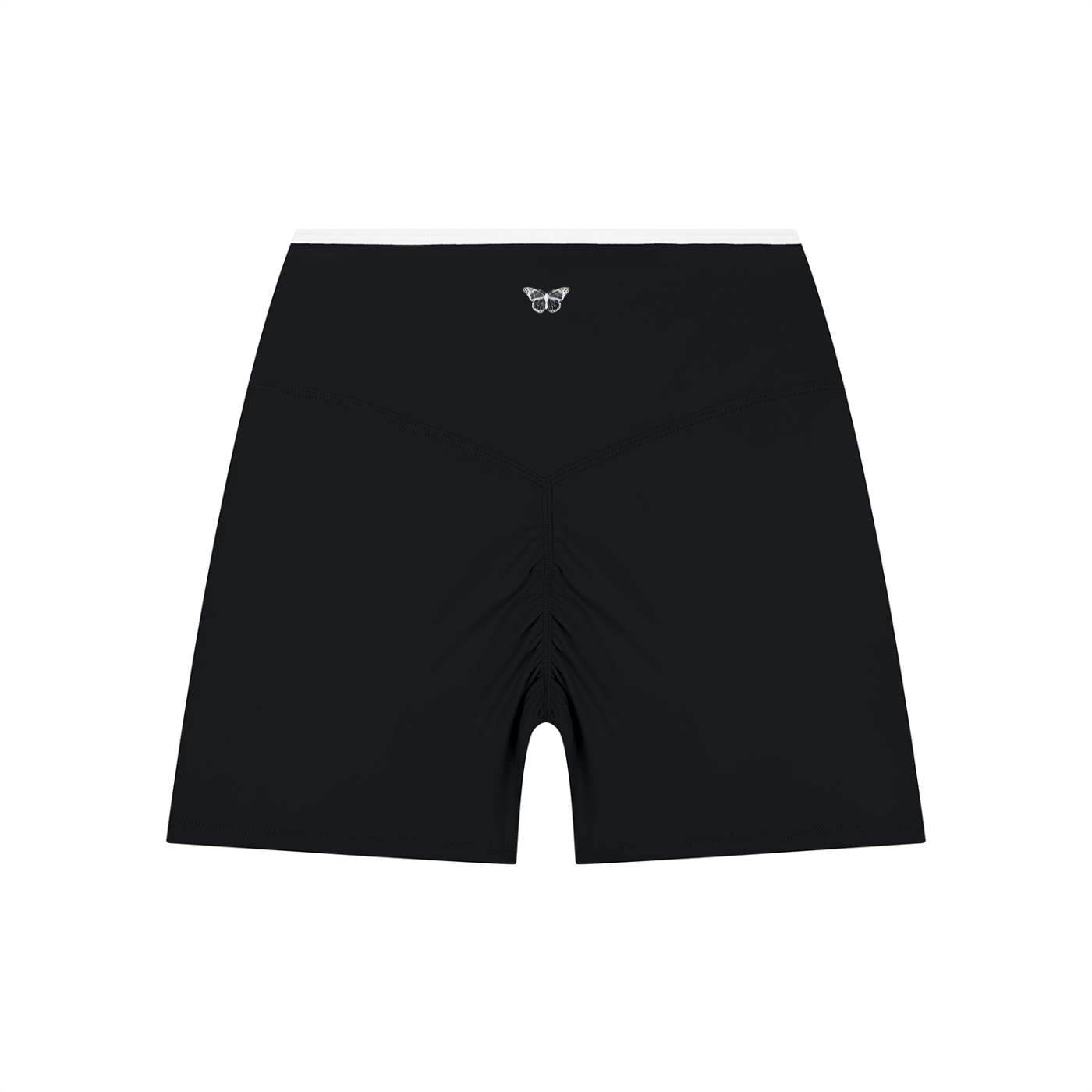 Women’s "BALLPARK." High Rise Color Block Yoga Shorts