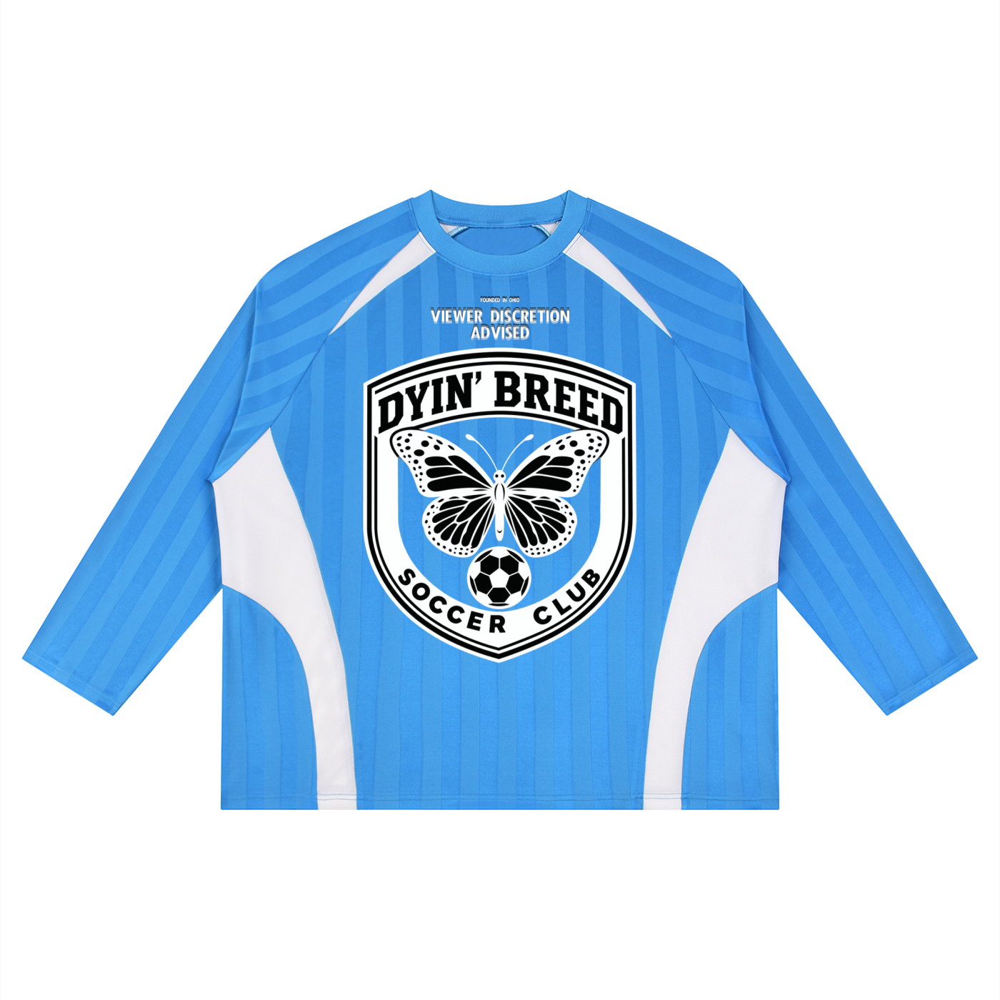 Color Block Jacquard "SOCCER CLUB." Jersey