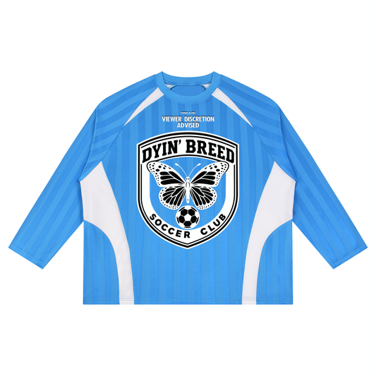 Color Block Jacquard "SOCCER CLUB." Jersey