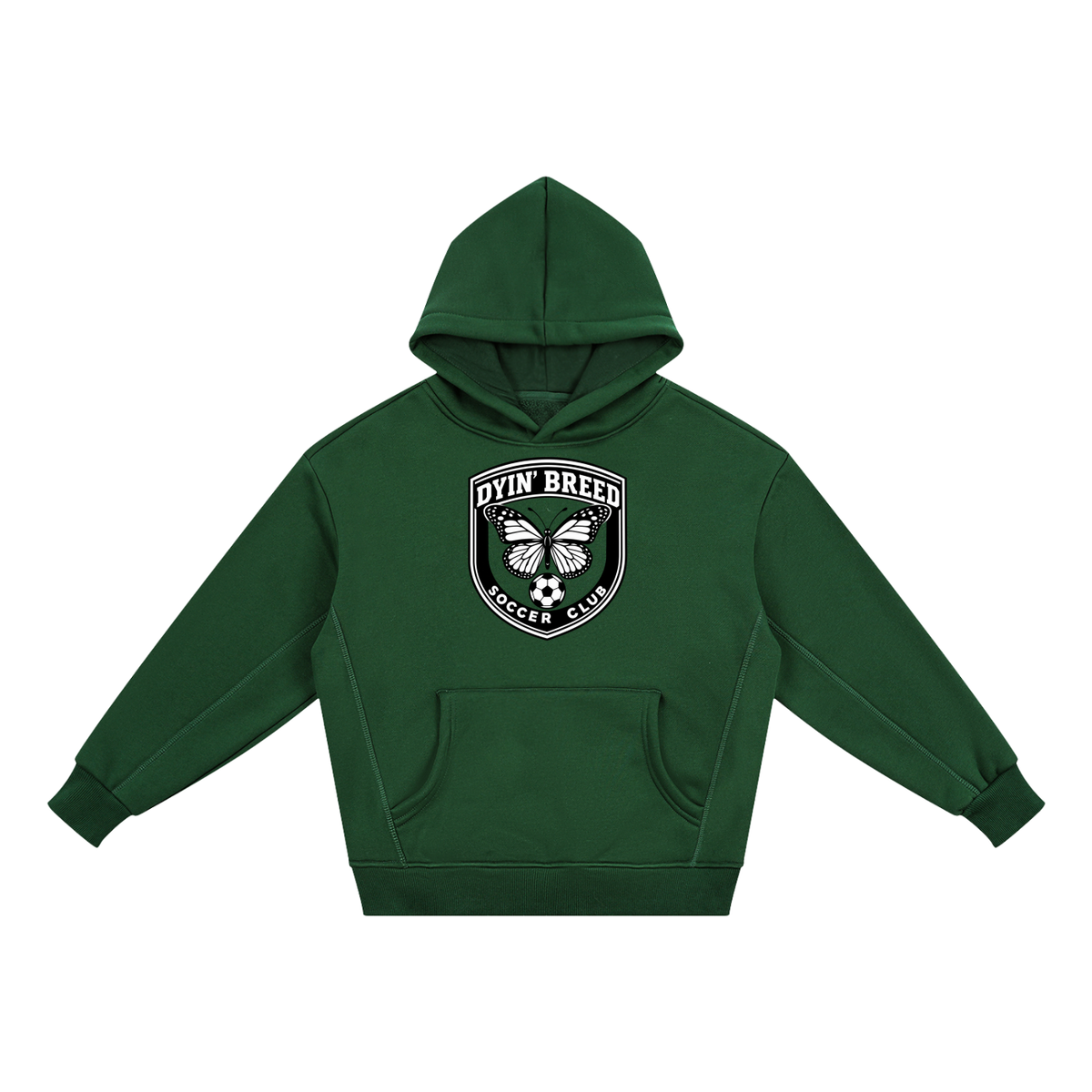 "SOCCER CLUB." Kids' Fleece Hoodie