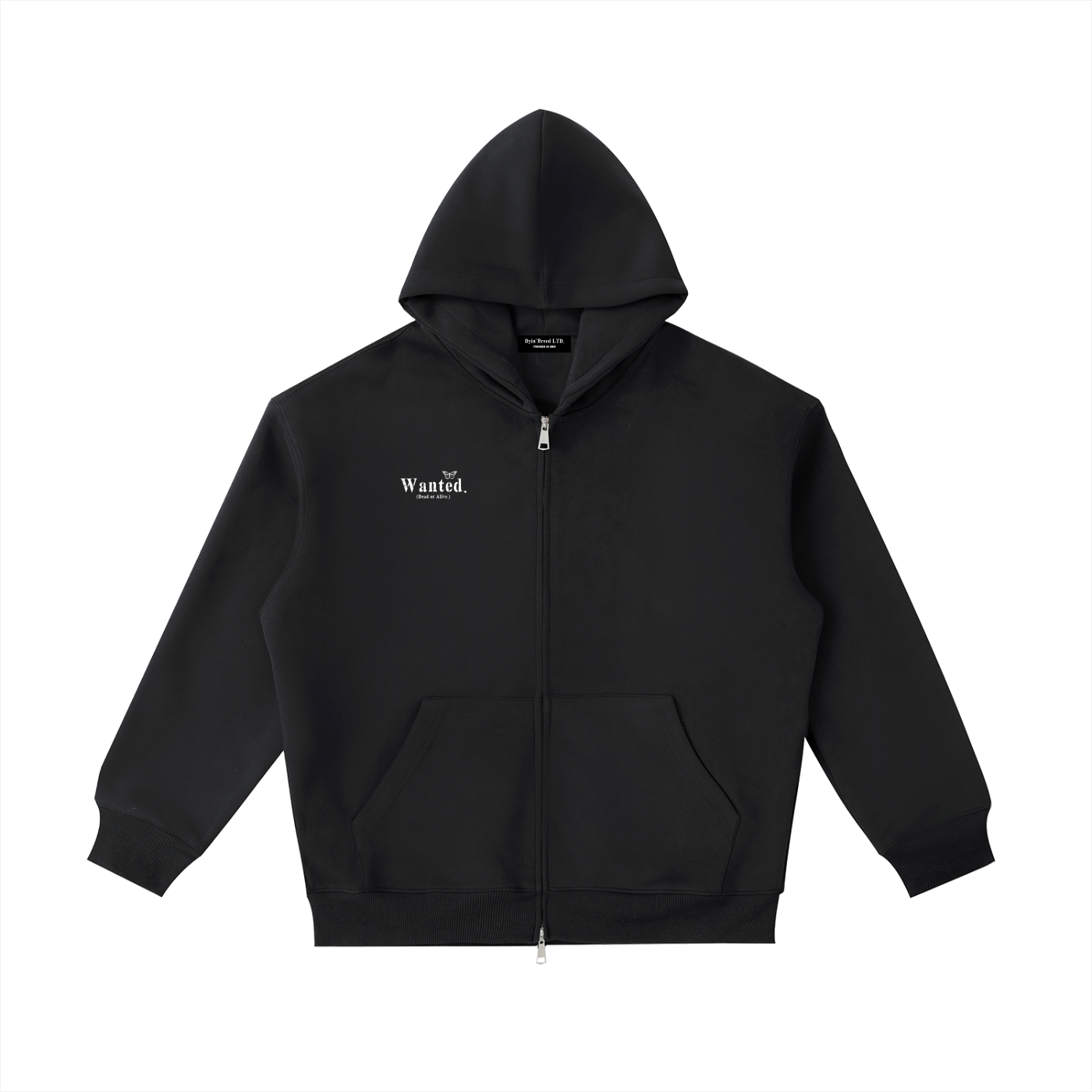 Heavyweight "WANTED." Hoodie