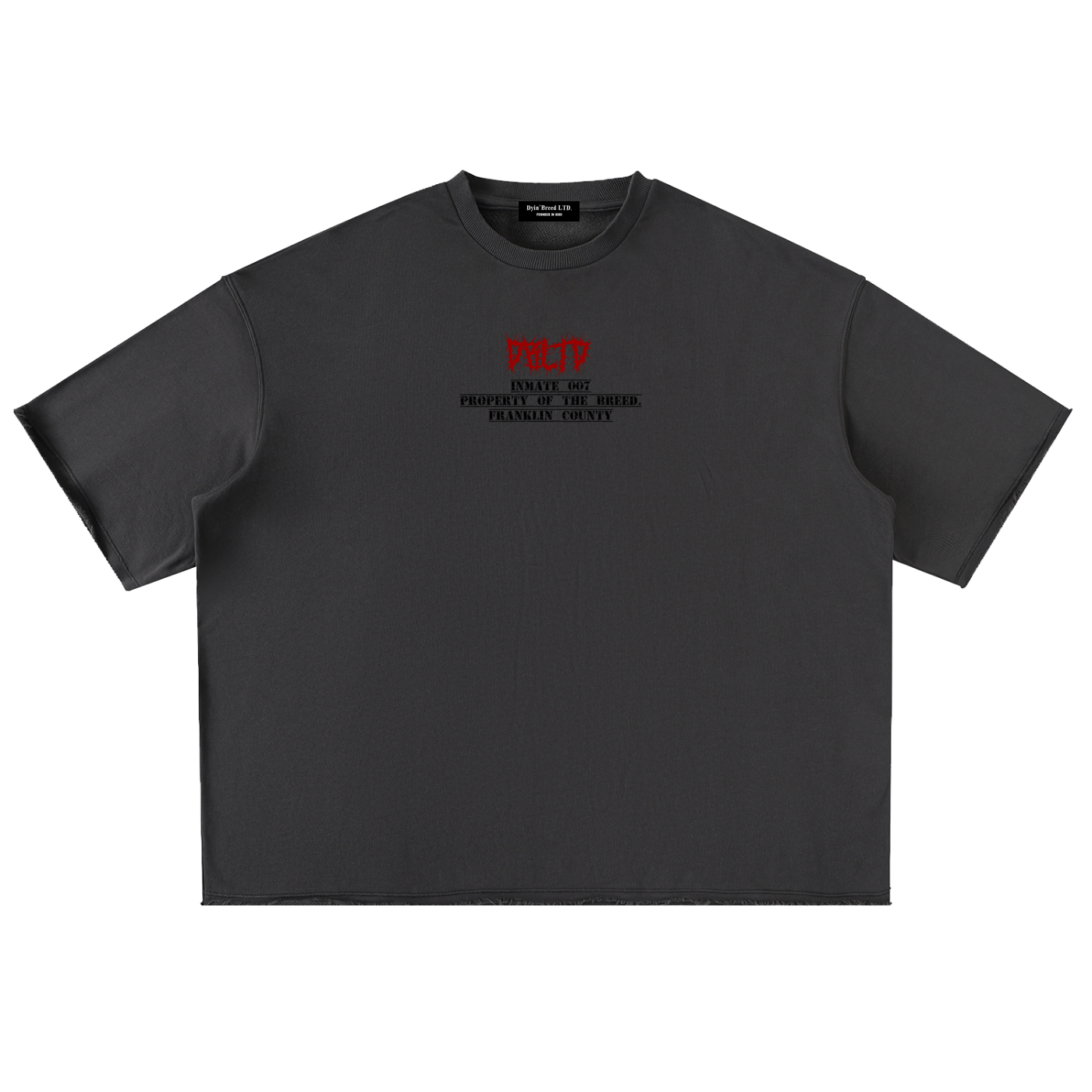 "FREE THE GUYS." Rolled Hem Half Sleeve Tee