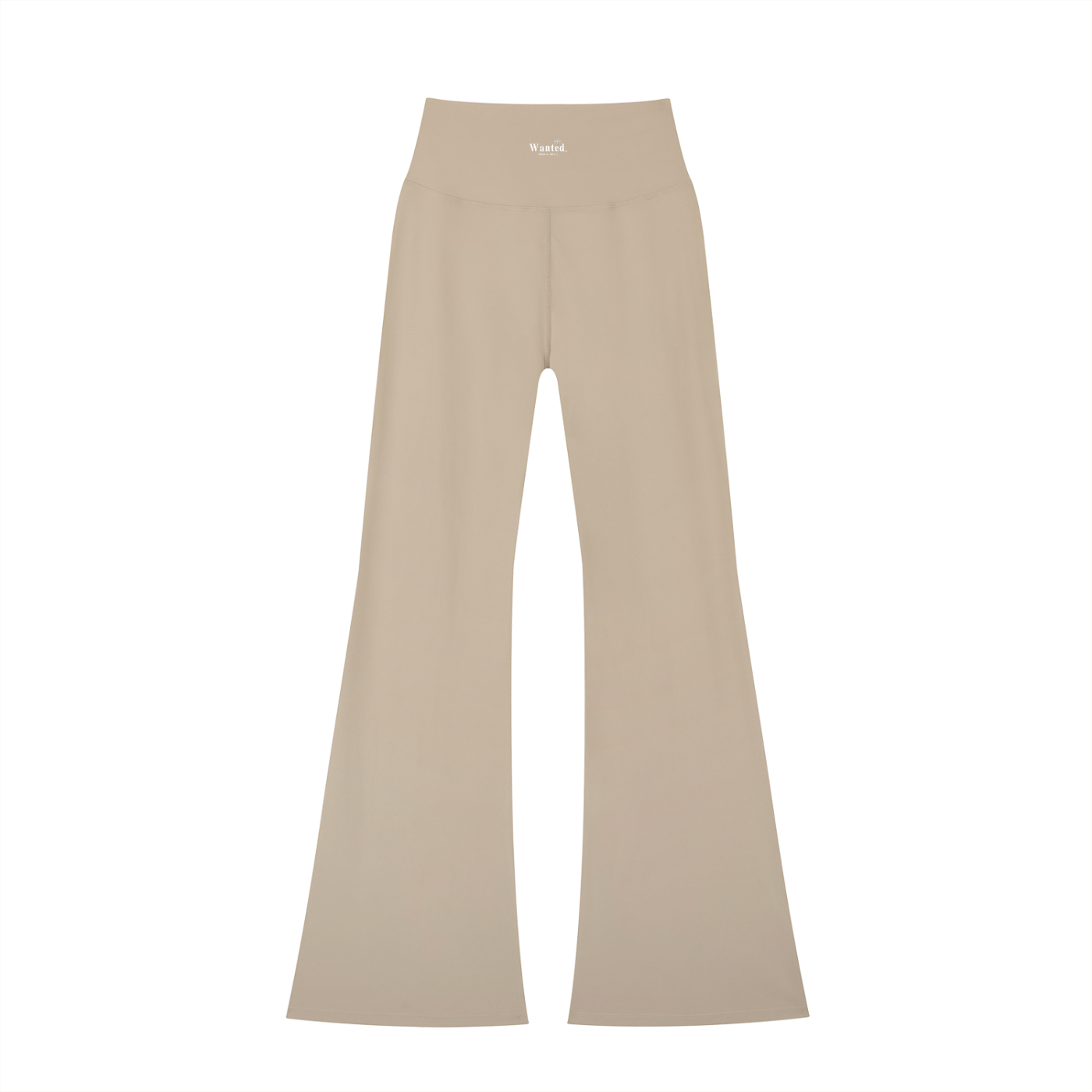Women's "WANTED." High-Waisted Flare Leggings