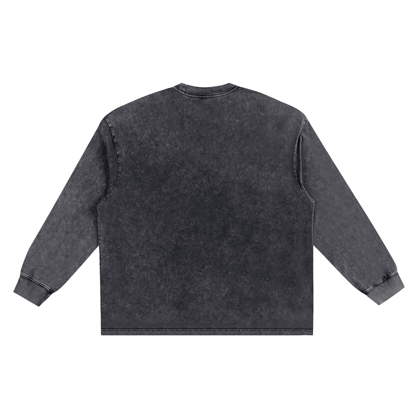 Snow Wash "MALCOLM X" Long Sleeve Tee