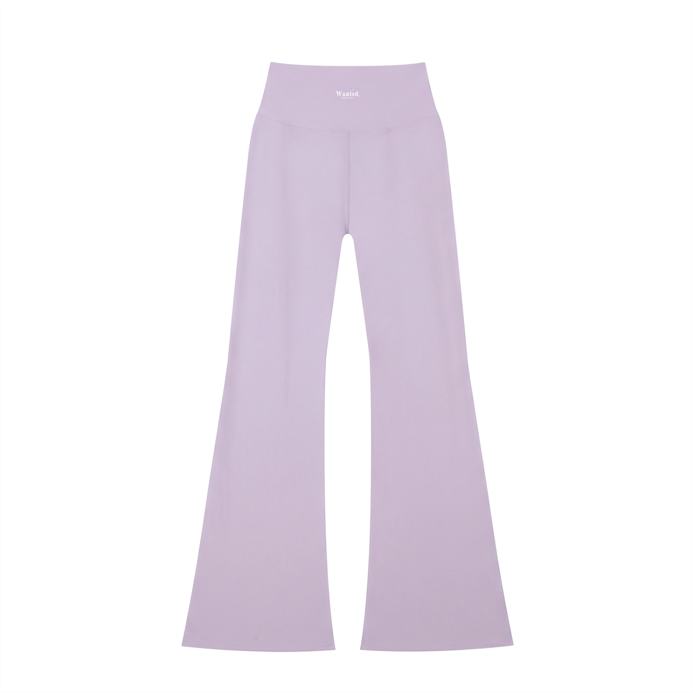 Women's "WANTED." High-Waisted Flare Leggings