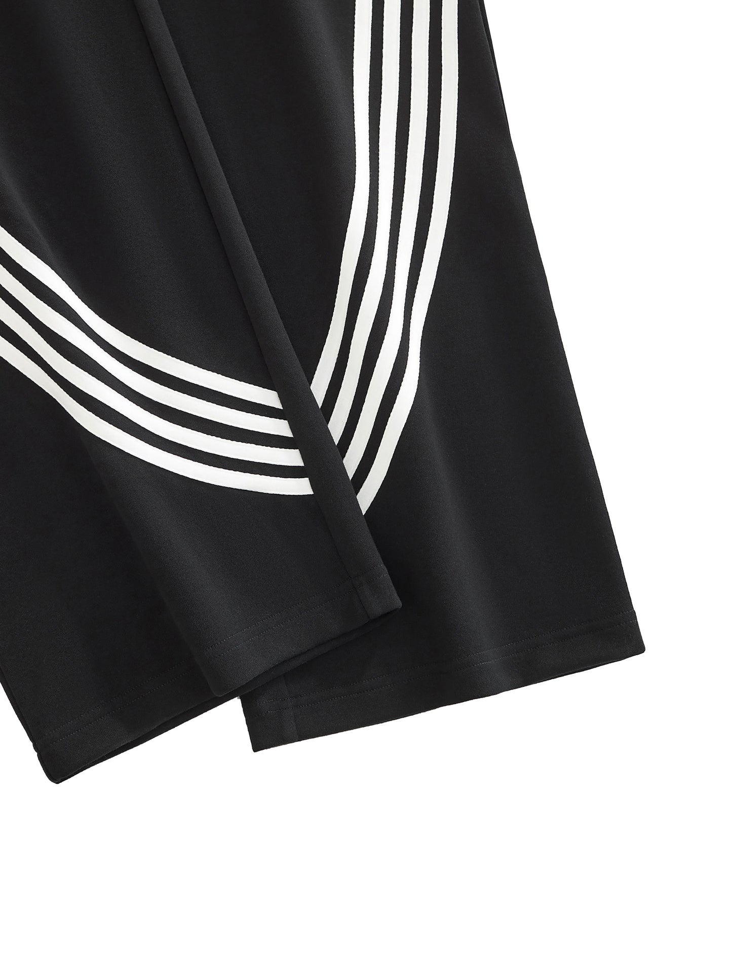 "BALL PARK." Striped Sweatpants
