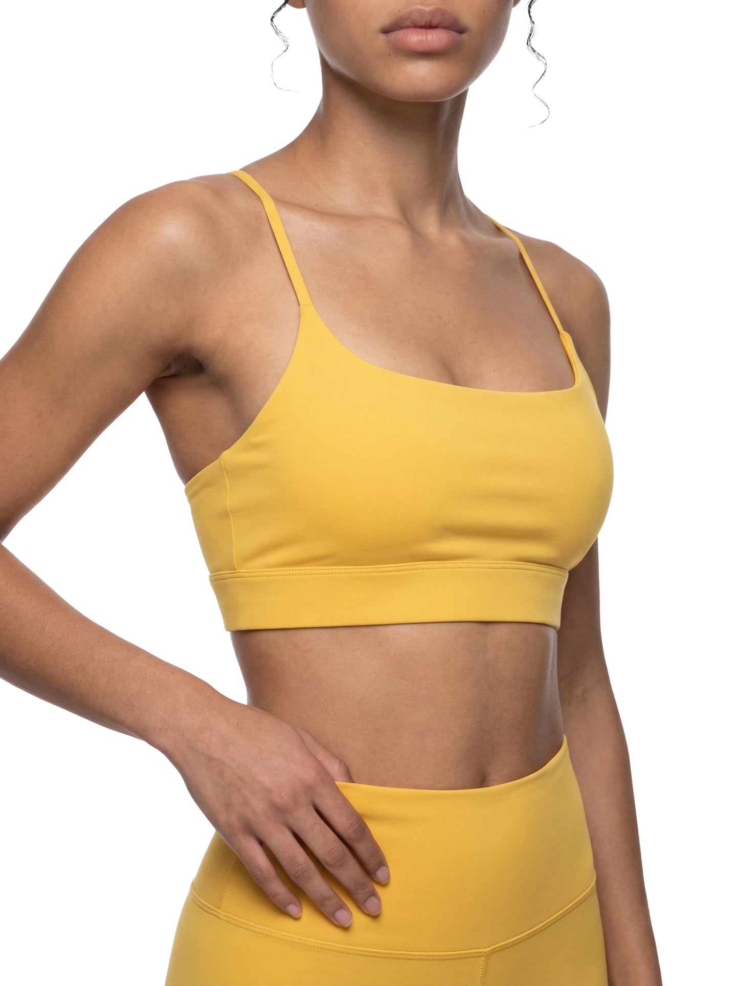 Strappy Criss Cross "WANTED." Sports Bra (+COLORS)